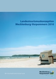 Landestourismuskonzeption Mecklenburg-Vorpommern 2010