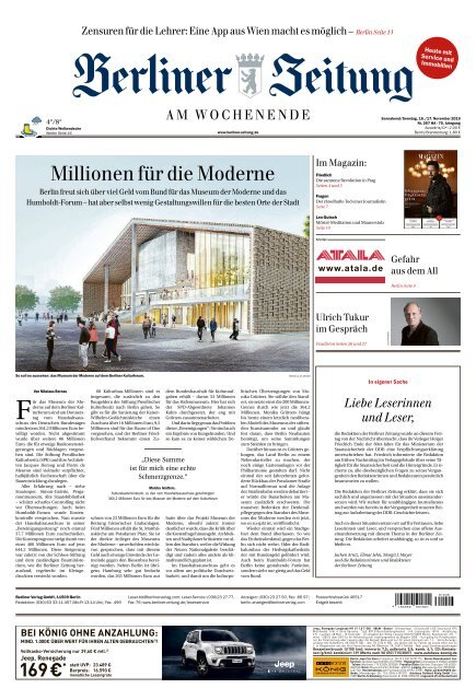 Berliner Zeitung 16 11 2019