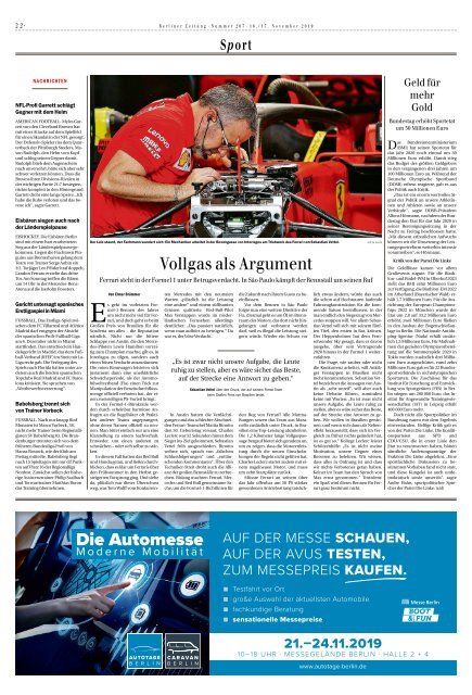 Berliner Zeitung 16.11.2019