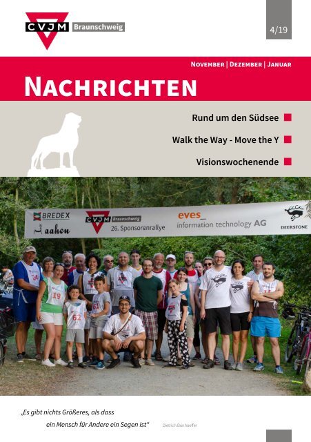 CVJM Braunschweig e.V. - Nachrichten 2019-04