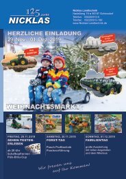 Nicklas Landtechnik Weihnachtsmarkt 2019