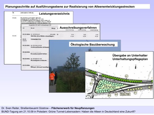 Dr. Sven Reiter, Straßenbauamt Güstrow Flächenerwerb - BUND ...