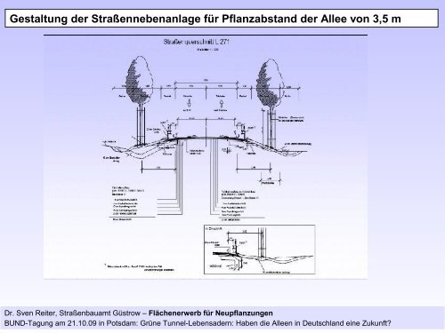 Dr. Sven Reiter, Straßenbauamt Güstrow Flächenerwerb - BUND ...