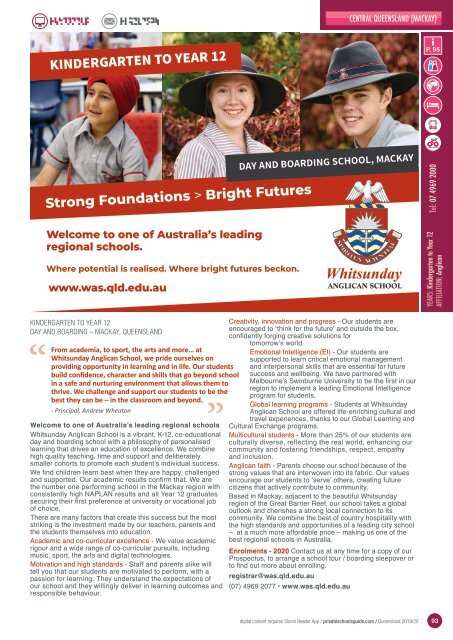 Private Schools Guide Queensland 2020