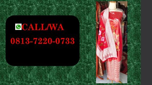 STOCK TERBATAS! TELP/WA 0813-7220-0733  Kain Songket Khas Minangkabau