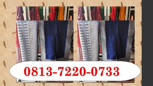 SALE! - TELP/WA 0813-7220-0733 - Model  Songket Kekinian Minangkabau