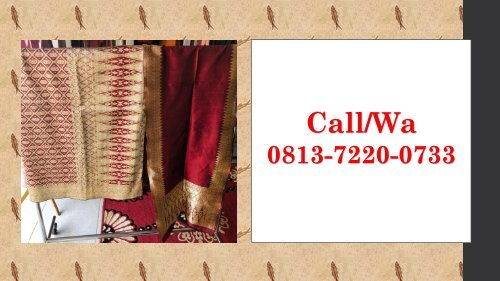 SALE! - TELP/WA 0813-7220-0733 - Model  Songket Kekinian Minangkabau