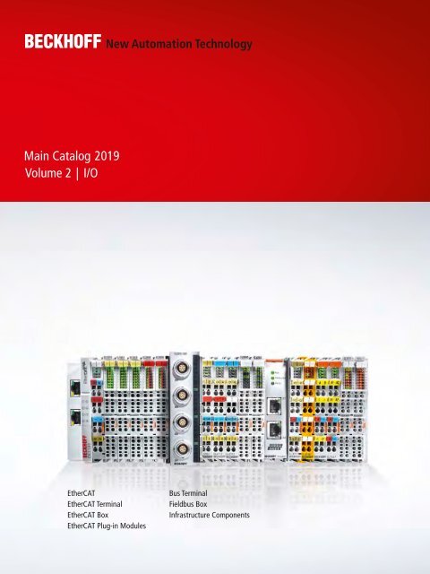 BECKHOFF-Main Catalog 2019 Volume2 [en]