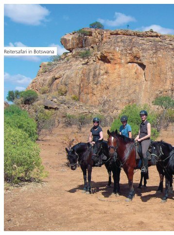 Nervenkitzel - Limpopo Valley Horse Safaris