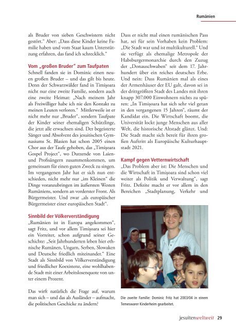 Magazin weltweit - Weihnachten 2019