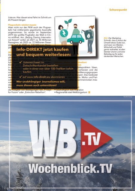 "Info-DIREKT- Das Magazin für Patrioten!" Ausgabe 28/29