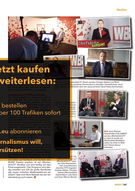 "Info-DIREKT- Das Magazin für Patrioten!" Ausgabe 28/29