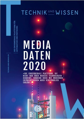 Mediadaten "Technik und Wissen" 2020