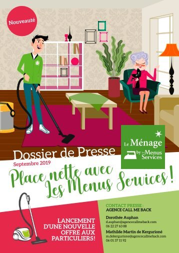 Les Menus Services - Dossier de presse