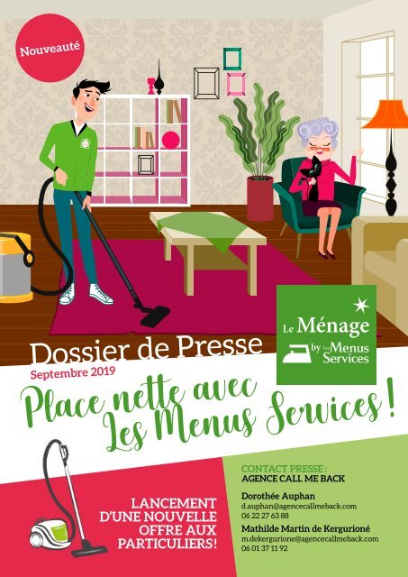 Les Menus Services - Dossier de presse