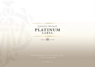 Johnnie Walker Platinum Label