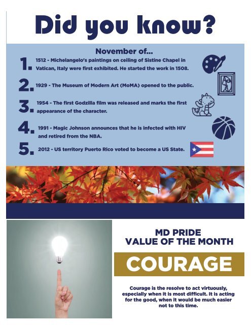 MDMG | Fall Newsletter