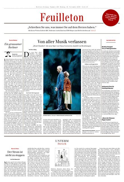 Berliner Zeitung 18.11.2019