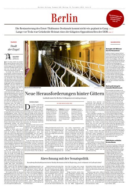 Berliner Zeitung 18.11.2019