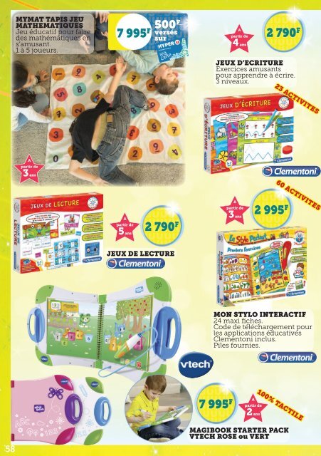 Catalogue de Jouets Hyper U Pirae Tahiti