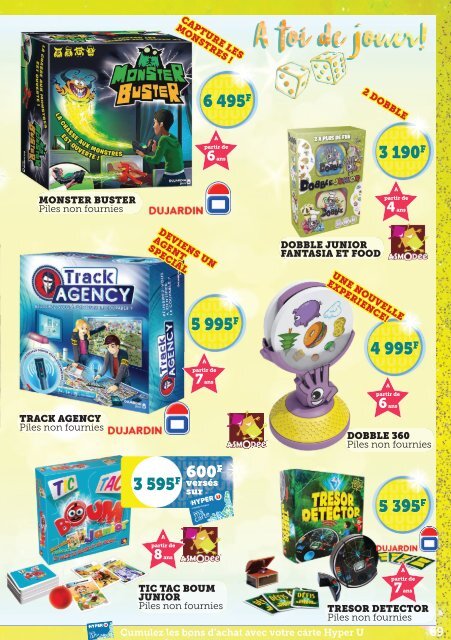 Catalogue de Jouets Hyper U Pirae Tahiti