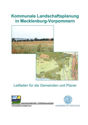 Kommunale Landschaftsplanung in Mecklenburg-Vorpommern - Ein ...
