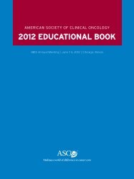 2012 EDUCATIONAL BOOK - American Society of Clinical Oncology