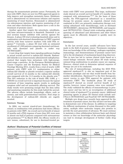 2012 EDUCATIONAL BOOK - American Society of Clinical Oncology