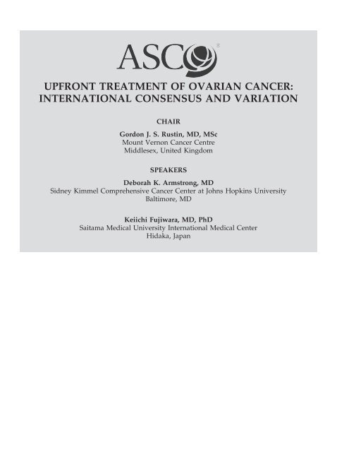 2012 EDUCATIONAL BOOK - American Society of Clinical Oncology