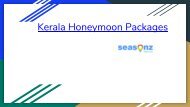 Kerala Honeymoon Package