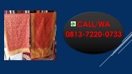 TERLENGKAP! / TELP/WA 0813-7220-0733  Jual Model Kain Songket PADANG