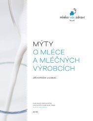 Mýty o mléce a mléčných výrobcích