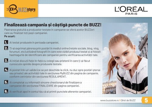 BuzzStore - Campanie Loreal Make-Up - 2019-10 - GHID DE BUZZ - WEB