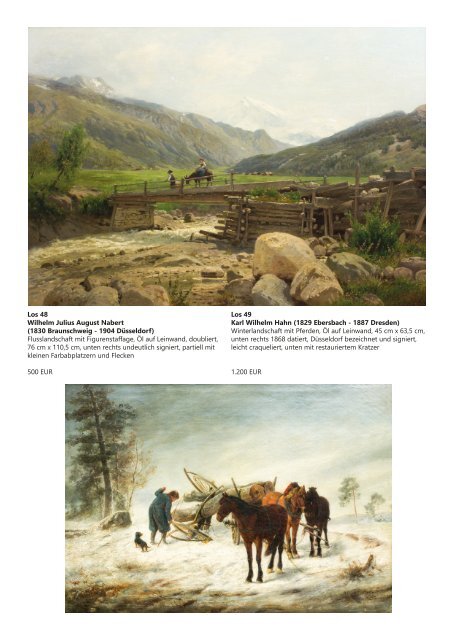 Katalog 46 Auktion | Alte Kunst  | Moderne Kunst | Kunstgewerbe | Schmuck & Uhren