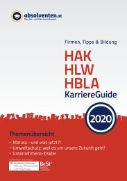 HAK/HLW/HBLA KarriereGuide 2020