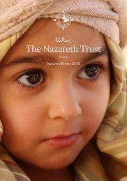 Nazareth Trust Newsletter Autumn/Winter 2019