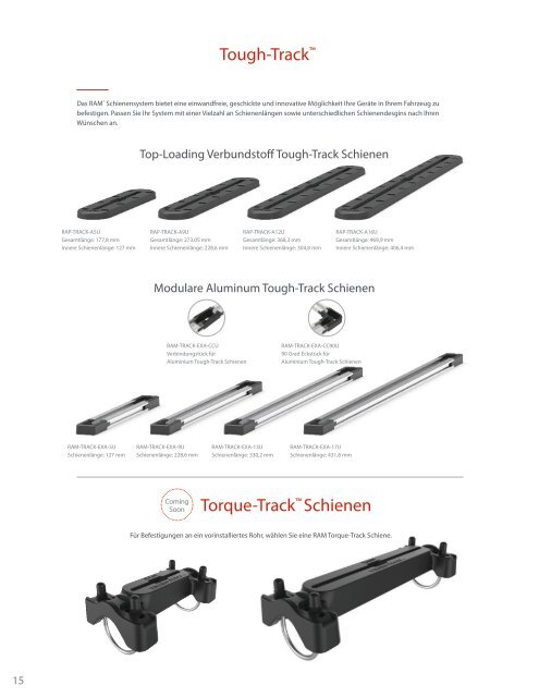 RAM Mounts Landwirtschaft Katalog DEUTSCH