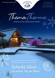 Thema Therme Weihnachtsausgabe