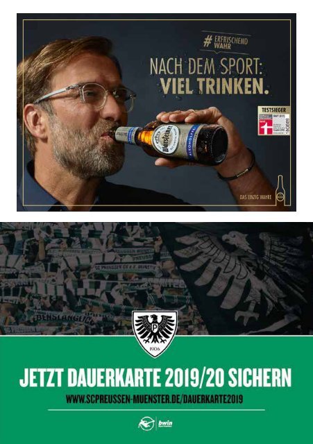 nullsechs Stadionmagazin - Heft 1 2019/20