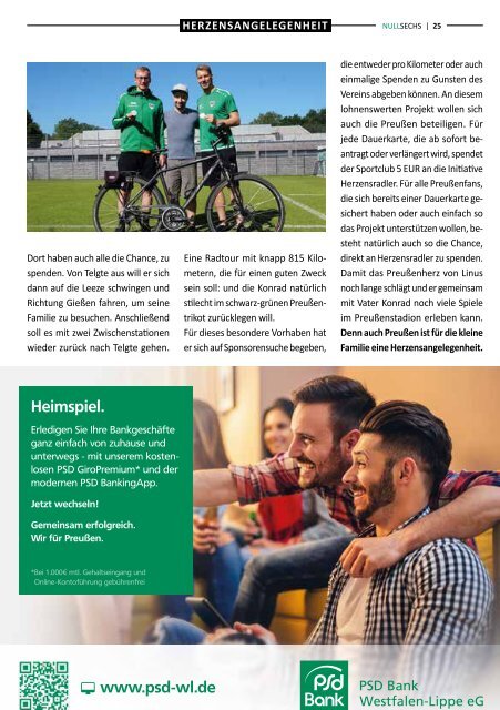 nullsechs Stadionmagazin - Heft 1 2019/20