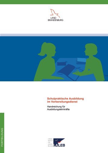 Schulpraktische Ausbildung im Vorbereitungsdienst - LaLeb ...