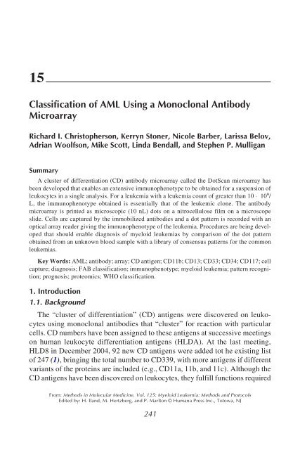 Myeloid Leukemia