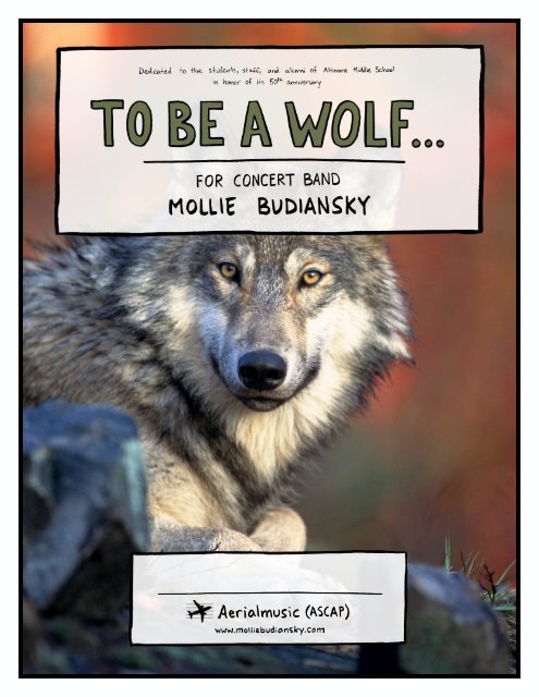 To Be a Wolf - Mollie Budanisky