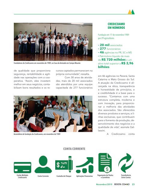 Revista Coamo Edição de Novembro de 2019