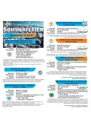 Sommerferien - Jugendserver Niedersachsen