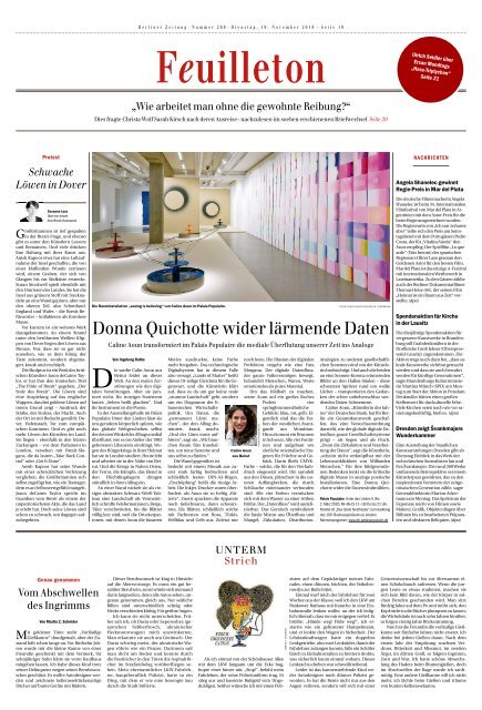 Berliner Zeitung 19.11.2019