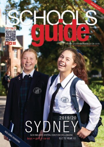 Private Schools Guide Sydney 2019/20