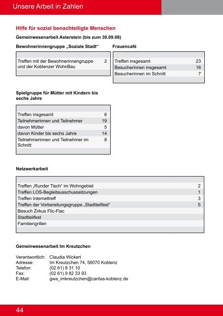 Jahresbericht 2008