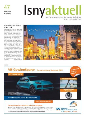 Isny Aktuell 20.11.2019