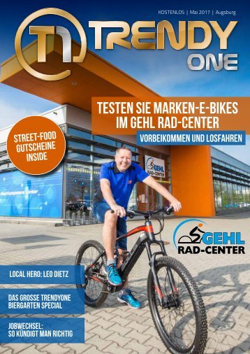 TRENDYone | Das Magazin - Augsburg - Mai 2017